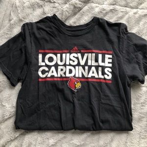 Adidas Louisville cardinals tshirt
